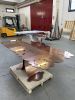 NINFEA Dining Table | Tables by Mavimatt. Item made of aluminum & synthetic