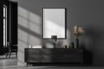 "Ophelia" Contemporary table mirror in Alpi Green marble | Decorative Objects by Carcino Design. Item made of marble works with contemporary & mediterranean style
