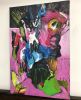 Untitled for now | Oil And Acrylic Painting in Paintings by Natalie Reynolds Contemporary Art. Item made of canvas with synthetic