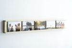 Daily Gallery Photo Bar Frame | Decorative Frame in Decorative Objects by THE IRON ROOTS DESIGNS. Item composed of maple wood