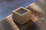 ring box (jewellery box) | Decorative Box in Decorative Objects by CHICHOIMAO. Item composed of walnut & glass compatible with minimalism and japandi style