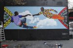 LE MUR | Street Murals by Les soeurs Chevalme | ASSOCIATION LE M.U.R. in Paris