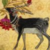 Handmade Bespoke Luxury Artwork from India “Pushpvriksh” Flo | Embroidery in Wall Hangings by MagicSimSim