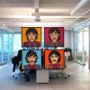 The Beatles | Oil And Acrylic Painting in Paintings by Michelle Vella Art | Vancouver in Vancouver. Item composed of canvas & synthetic