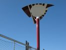 D Street Bridge “Rails to Sails” | Public Sculptures by Vicki Scuri SiteWorks | D Street in the Tacoma Dome Neighborhood, Tacoma, WA in Tacoma. Item made of steel