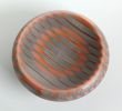 Long Shadow Series #17 (ash grey crowd with orange) | Decorative Bowl in Decorative Objects by Todd McCollister | Lied Education Center for the Arts in Omaha. Item made of wood works with contemporary & eclectic & maximalism style