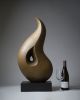 Nature's Curve | Sculptures by Anthony Smith Sculpture. Item made of bronze