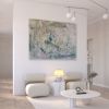 "Liminal" Original Painting | Mixed Media in Paintings by Jessalin Beutler. Item composed of canvas and paper in contemporary or eclectic & maximalism style