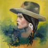 The Earring | Oil And Acrylic Painting in Paintings by Anthony Perrigo Art