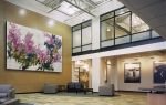 Botánica 09-1 | Oil And Acrylic Painting in Paintings by DAVID SKILLICORN - American Abstract Painter | Corporate Center in Greenfield. Item composed of canvas and synthetic