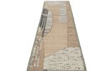 Rug & Kilim’s Flatweave Runner with Beige, Cream, and Black | Area Rug in Rugs by Rug and Kilim