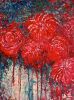 Red dreams | Oil And Acrylic Painting in Paintings by Elena Parau