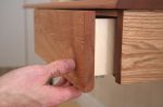 Le Ketch 36 - Floating Desk | Tables by Le Tenon et la Mortaise. Item made of wood works with minimalism & mid century modern style