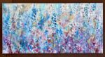 Flower Secrets | Oil And Acrylic Painting in Paintings by Kozyuk Gallery. Item composed of canvas compatible with boho and contemporary style