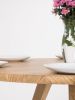 OKKO - Round dining table, made of solid oak wood | Tables by Mo Woodwork. Item made of oak wood compatible with minimalism and mid century modern style
