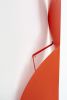 Two Fold Wall Hanging in Red | Wall Sculpture in Wall Hangings by Circle & Line. Item composed of metal