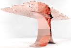 NINFEA Table | Dining Table in Tables by Mavimatt. Item made of aluminum & synthetic