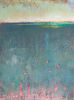 Patrician Lake | Oil And Acrylic Painting in Paintings by Victoria Primicias. Item composed of wood & canvas compatible with minimalism and contemporary style