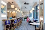Restaurant Globe Pendants | Pendants by Southern Lights Electric | Le Politique in Austin