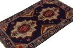 Rug & Kilim’s Afghan Baluch Tribal Rug in Navy Blue | Area Rug in Rugs by Rug and Kilim