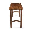 Writing desk in Solid English Walnut, Design No5 | Tables by Jonathan Field. Item made of walnut works with contemporary & modern style