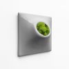 Node S Wall Planter, 6" Mid Century Modern Planter, Gray | Plant Hanger in Plants & Landscape by Pandemic Design Studio. Item made of stoneware compatible with minimalism and mid century modern style