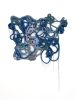 Pathways | Wall Sculpture in Wall Hangings by Renata Daina. Item composed of cotton & fiber compatible with mid century modern and contemporary style