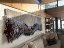 Water Flows | Tapestry in Wall Hangings by Taiana Giefer. Item made of fabric with fiber