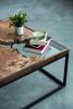 Maple Burl Live Edge Coffee Table | The Divide Series | | Tables by SAW Live Edge. Item made of maple wood with glass