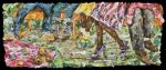 Afternoon at the Park | Paintings by Eileen Downes | Kaiser Permanente Vallejo Medical Center in Vallejo