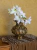 Forest Hike Green Dappled Vase | Vases & Vessels by Twinette Poterie. Item composed of ceramic compatible with modern style