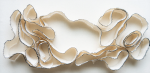 Fiber Wall Art / Sculptural Art / Minimalist Decor | Wall Sculpture in Wall Hangings by Stef Shock. Item composed of canvas & fiber compatible with boho and contemporary style