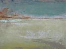 Hidden Sun | Prints in Paintings by Victoria Primicias. Item composed of wood and canvas in minimalism or contemporary style