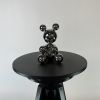 Small Stainless Steel Bear 'Thomas' | Sculptures by IRENA TONE. Item composed of steel in minimalism or art deco style