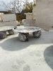 Calacatta Marble Coffee Table - Round Coffee Table | Tables by Tinella Collection. Item made of marble works with minimalism & contemporary style