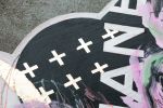 Japanese Chanel Fashion Artwork on Wood Panel | Mixed Media by JUURI. Item composed of canvas and synthetic
