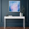 Heart open to the wind - Impressionist floral sky painting | Oil And Acrylic Painting in Paintings by Jennifer Baker Fine Art. Item made of canvas works with contemporary style