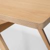 Mr. Note Desk | Tables by Hatt. Item made of oak wood with leather