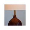 WL-2 | Table Lamp in Lamps by Ashley Joseph Martin. Item made of walnut with linen