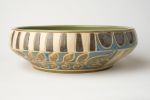 Kuba Bowl - Moss | Decorative Bowl in Decorative Objects by Clare and Romy Studio | Jasper Community Arts in Jasper. Item composed of stoneware in boho or mid century modern style