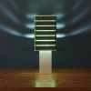 Exigen by Mnima. Table Light Sculpted from Solid Aluminum. | Table Lamp in Lamps by mnima. Item composed of aluminum & leather