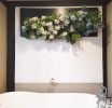 Floral Decorations Painting, Artificial Flowers, | Decorative Plate in Decorative Objects by Magdyss Boutique. Item works with minimalism & mid century modern style
