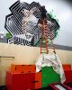 Parkour Jumper | Murals by Bill Tavis | Tumble Tech in Cedar Park