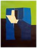 Ng 46r | Oil And Acrylic Painting in Paintings by Luis Medina. Item made of paper works with minimalism & contemporary style