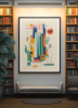 The Big Apple — Fine Art Print | Prints by Kirsten Ulve. Item composed of paper in minimalism or contemporary style
