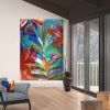 Secret Garden | Oil And Acrylic Painting in Paintings by Terry Kruse | Private Residence, Calgary in Calgary. Item made of canvas with synthetic
