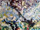 Big Spring | Oil And Acrylic Painting in Paintings by Puliafico Antonino. Item composed of canvas in contemporary or modern style