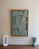 No. 120 Japandi Plaster Wall Relief - Scandinavian Decor | Wall Sculpture in Wall Hangings by Joseph A