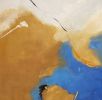 orillas | Oil And Acrylic Painting in Paintings by Cecilia Arrospide. Item composed of canvas and synthetic