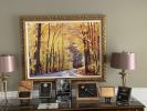 AUTUMN'S LIGHT | Oil And Acrylic Painting in Paintings by Suzanne Jack | Scott & Cain, Attorneys at Law in Knoxville. Item composed of canvas & synthetic